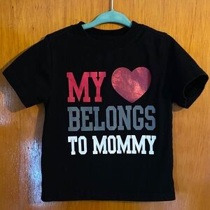 My ❤️ Belongs to Mommy Kids TShirt - 3T